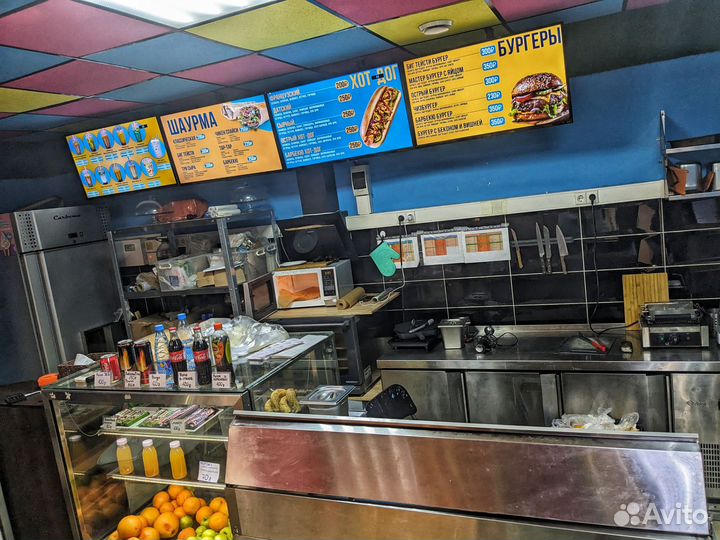 Кофейня, бургерная, шаурма