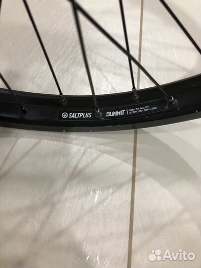 Переднее колесо на bmx