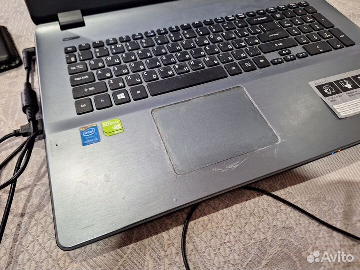 Игровой Большой nvidia840 2gb 17.3 i3 4gen hdd500
