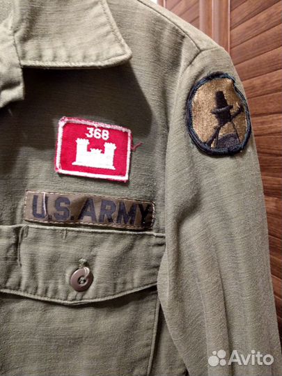 Рубашка армии США OG-107, 70-х. Военная форма