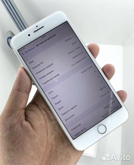 Оригинал iPhone 7+ 256gb