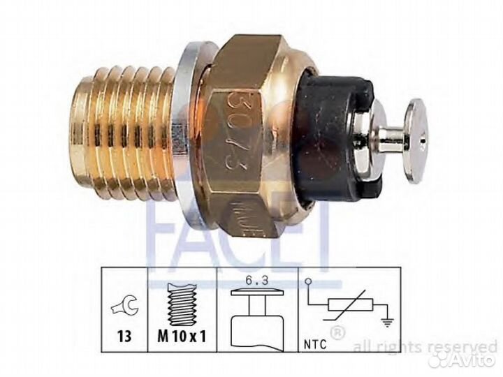 M10971 Датчик температуры EPS volkswagen;audi;seat