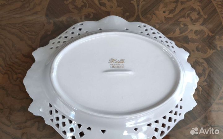 Розовый фарфор limoges