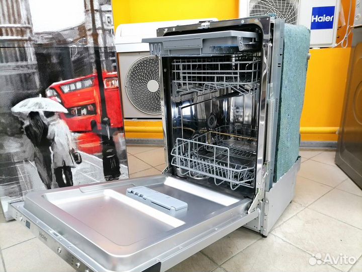 Посудомоечная машина узкая новая Haier. Гарантия