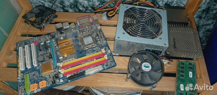 Комплектующие для пк одним лотом