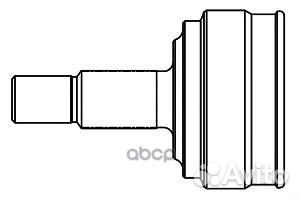Шрус KIA sportage I/retona 2.0/2.0TD 93-05 нар