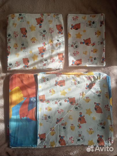 Постельное белье в кроватку 120*60 пакетом