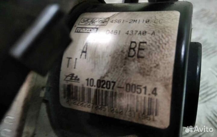 Блок абс 4S612M110CC Ford Fiesta 2006 - 2008 года