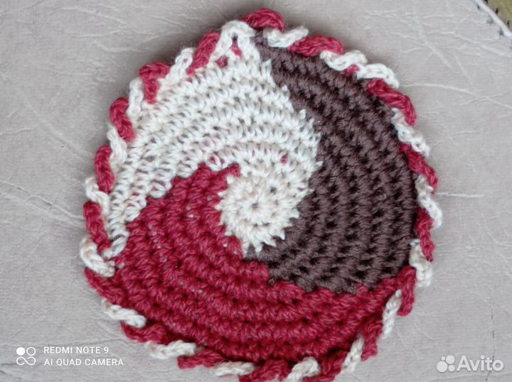 Прихватка вязаная