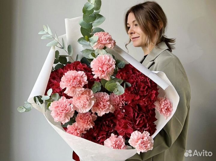 Букет гортензий