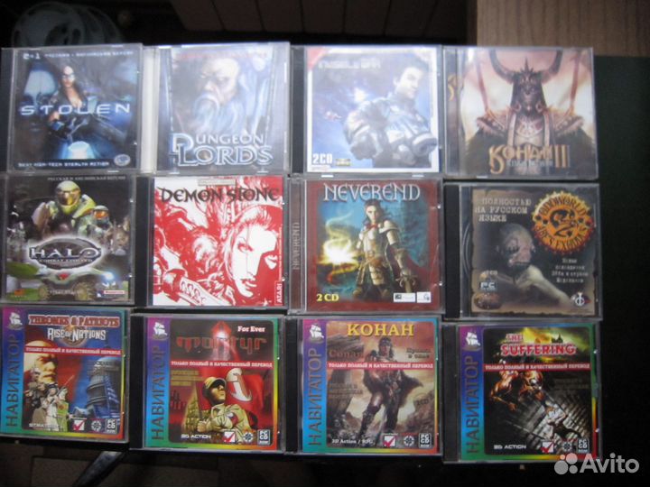 Компьютерные игры PC CD и DVD rom. ретро