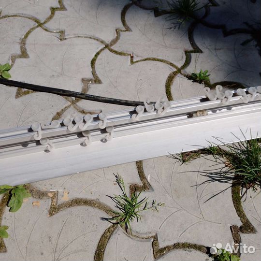 Гардина потолочная 3м с крючками