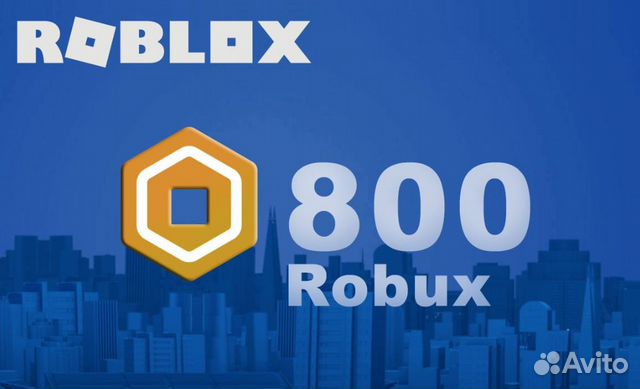 Roblox Robux Робуксы купить 800 робуксов купить в Москве | Электроника ...