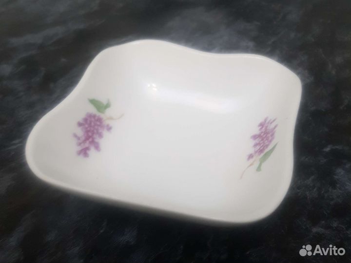 Соусник пиала Сирень Дулево СССР