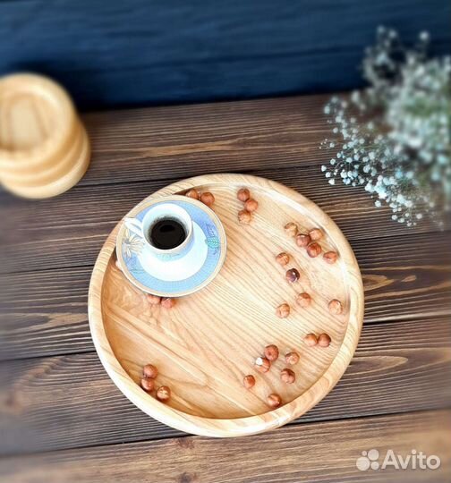 Поднос из ясеня