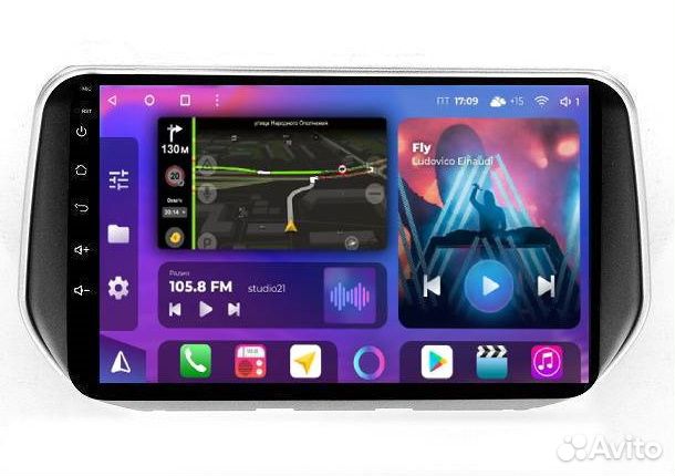 Штатная магнитола FarCar s400 для Hyundai Santa Fe