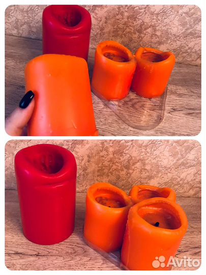 Аромалампы, свечи ароматизированные большие пакето