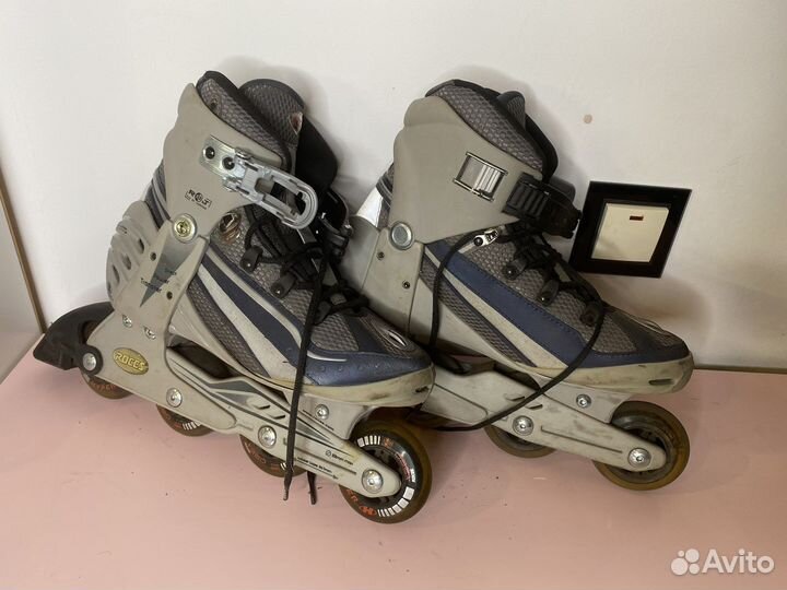 Роликовые коньки roces женские 38 р в отл сост