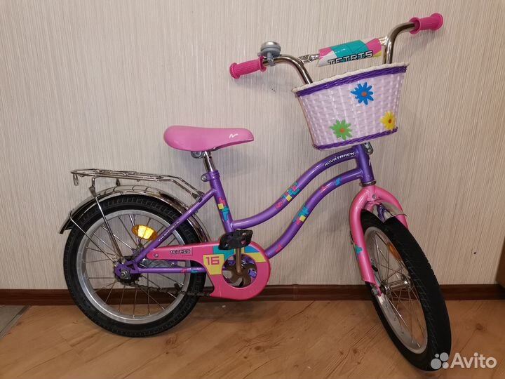 Детский велосипед для девочки 16