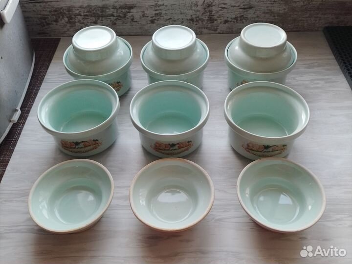 Горшочки для запекания керамические