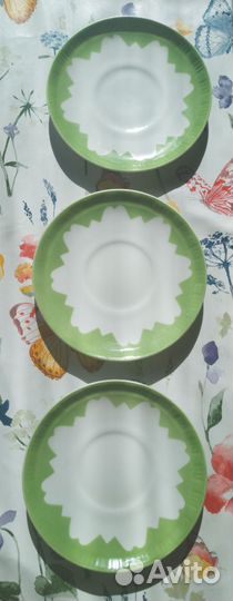 Блюдце Рижский фарфор PFF СССР