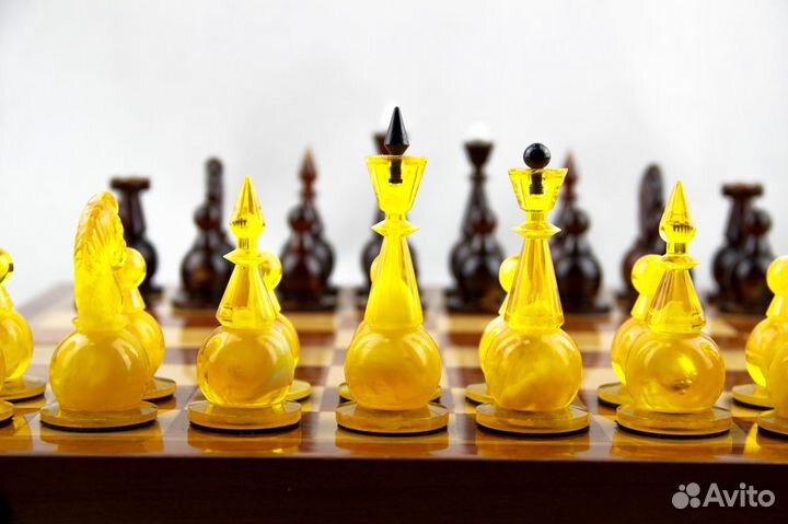 Шахматы янтарные СССР *