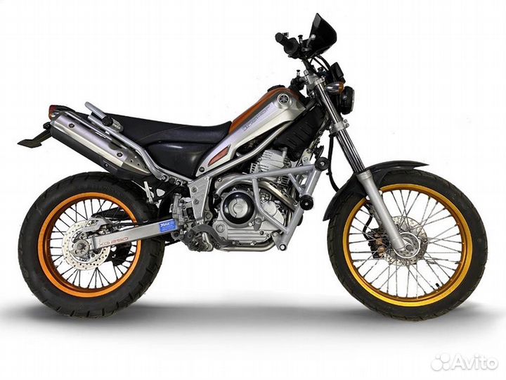 Клетка на мотоцикл Yamaha XG250 Tricker, damper