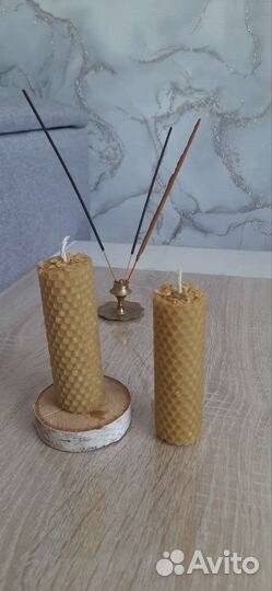 Свечи восковые медовые