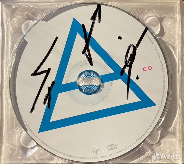 Thirty Seconds to Mars “This Is War” с автографом