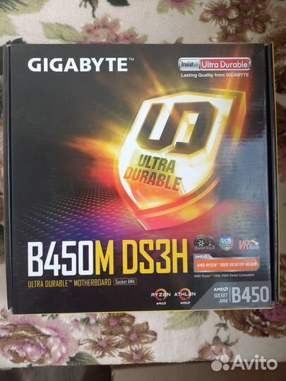 Gigabyte B450M DS3H