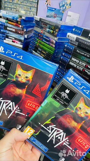 Stray стрей новый диск PS4