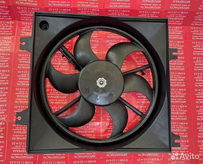 Вентилятор охлаждения Hyundai Accent Tagaz