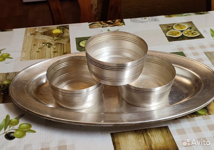 Посуда из мельхиора СССР