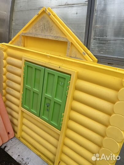 Детский игровой домик уличный пластиковый
