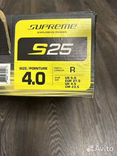 Коньки хоккейные bauer 37.5 размер