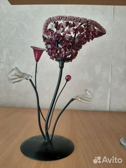 Подсвечник металлический