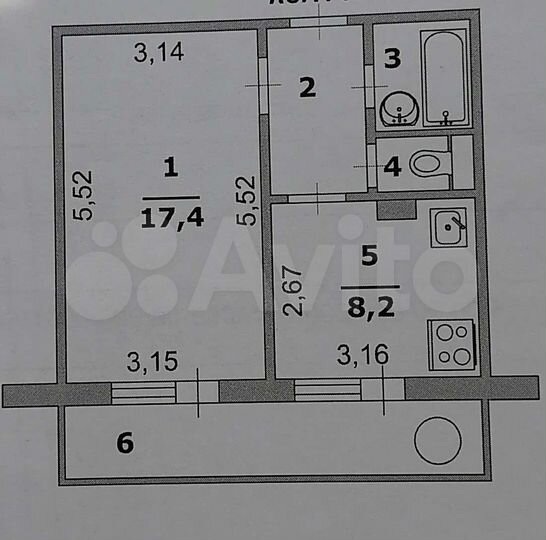 1-к. квартира, 33,6 м², 7/10 эт.