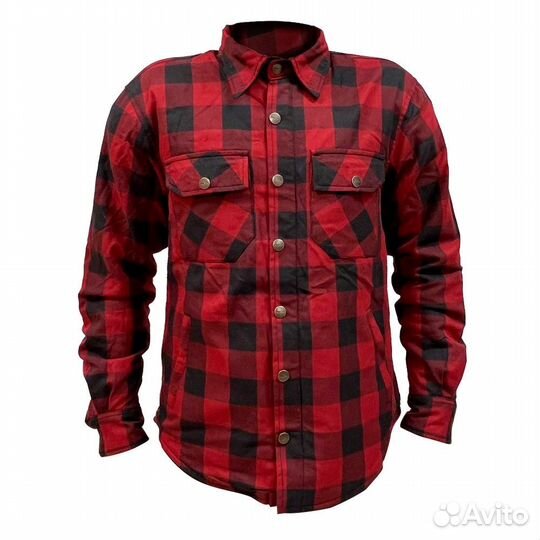 Мотокуртка MCP Rebel-kevlar bordo