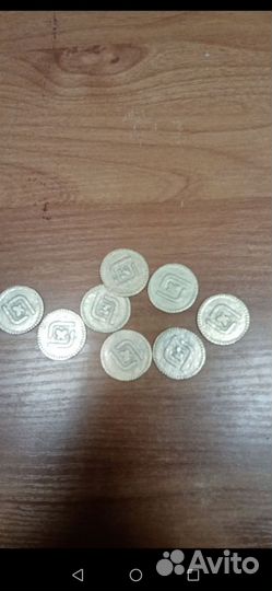 Монеты магнит