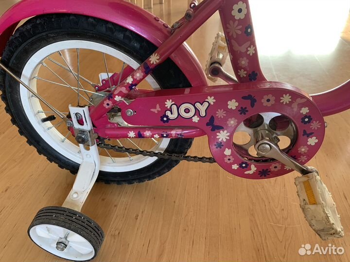 Велосипед детский розовый stels