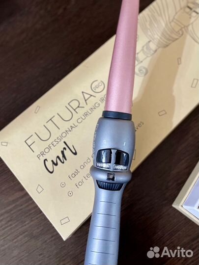 Конусная плойка futura PRO Curl с терморегулятором