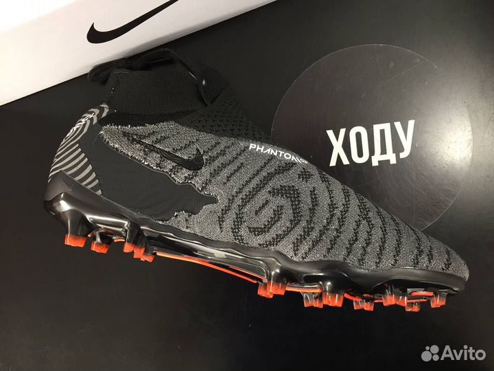 Бутсы Nike Phantom GX DF FG black