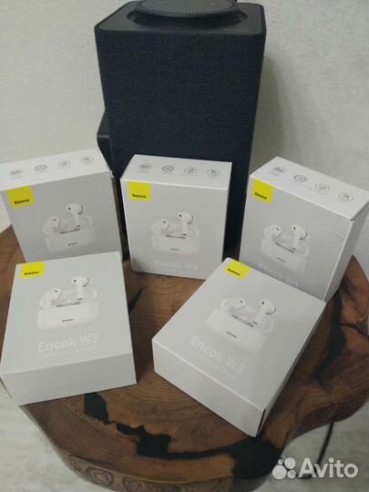 Беспроводные наушники Baseus Enkcok W3