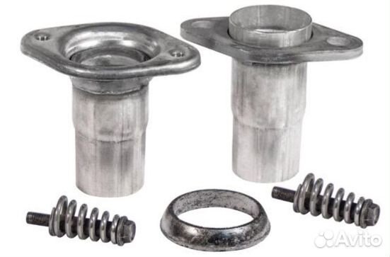 Фланец глушителя. Ремонт выхлопной