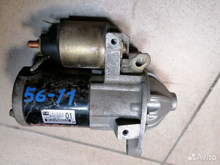 Стартер Mitsubishi Outlander, Grandis 4G69, 4G63