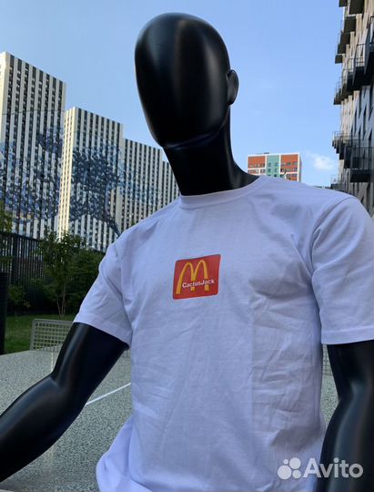 Футболка Travis Scott Cactus Jack Macdonalds