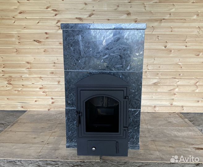 Печь для бани в облицовке