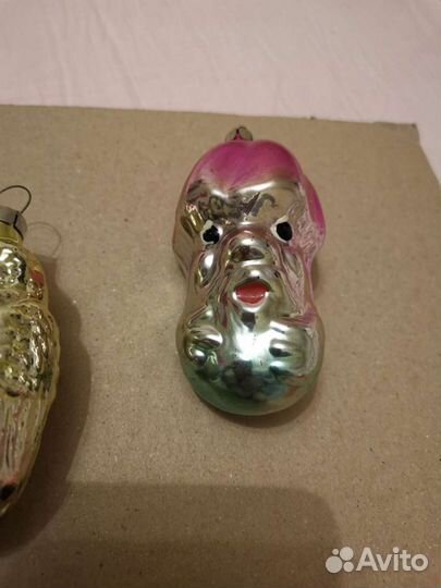 Елочные игрушки СССР