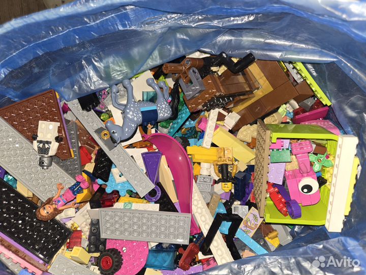 Lego детали россыпью