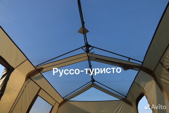 Палатка автомат 1111 Campvalley Корея с LED лампой